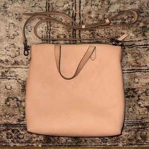 Madewell - The Zip Top Transport Crossbody Bag in light pink